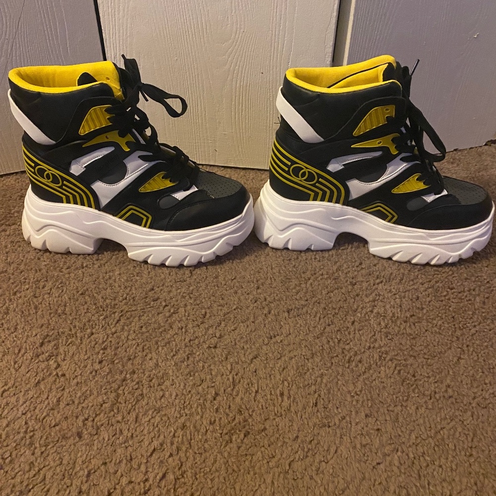 Anthony wang size 10 wedge women sneakers